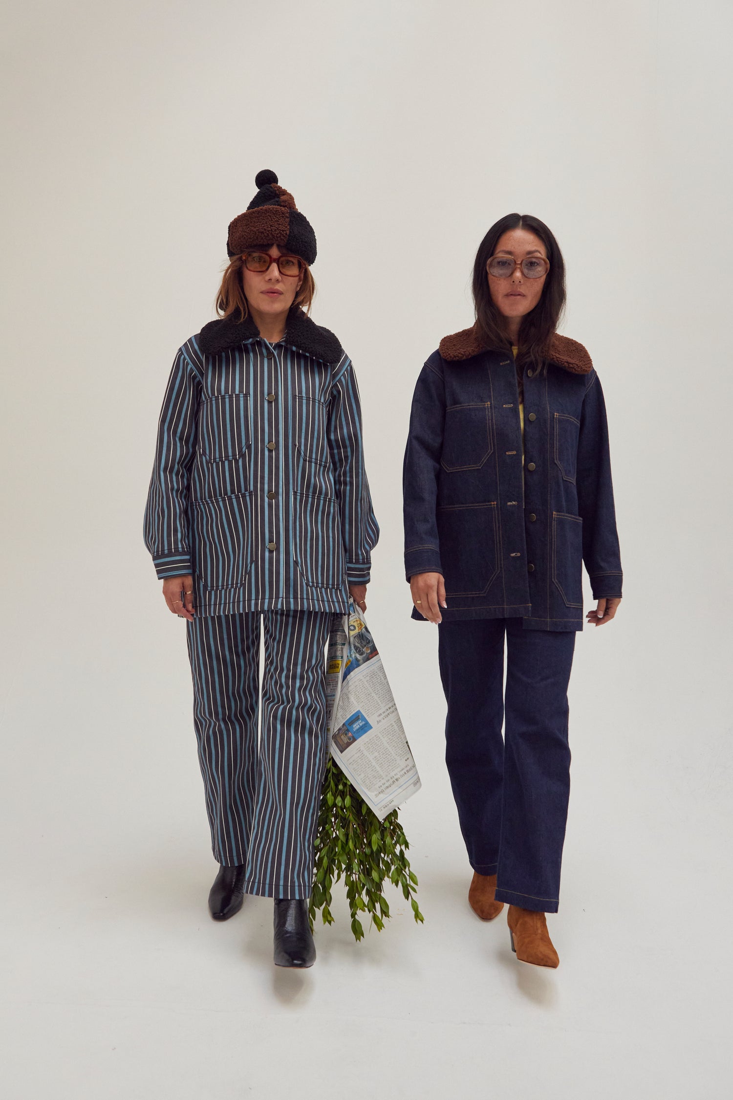 Sherpa beanie- 2tone