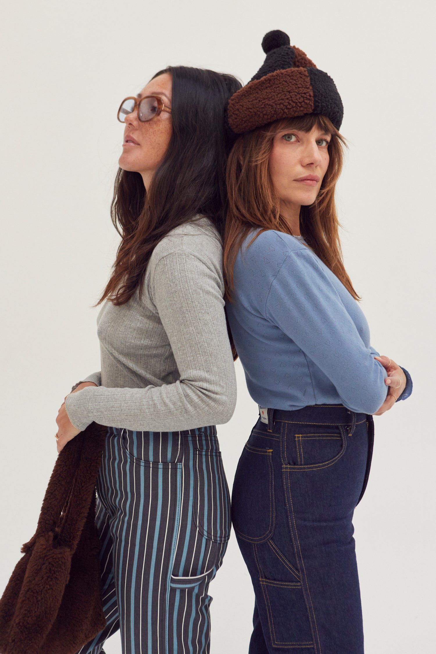 Sherpa beanie- 2tone