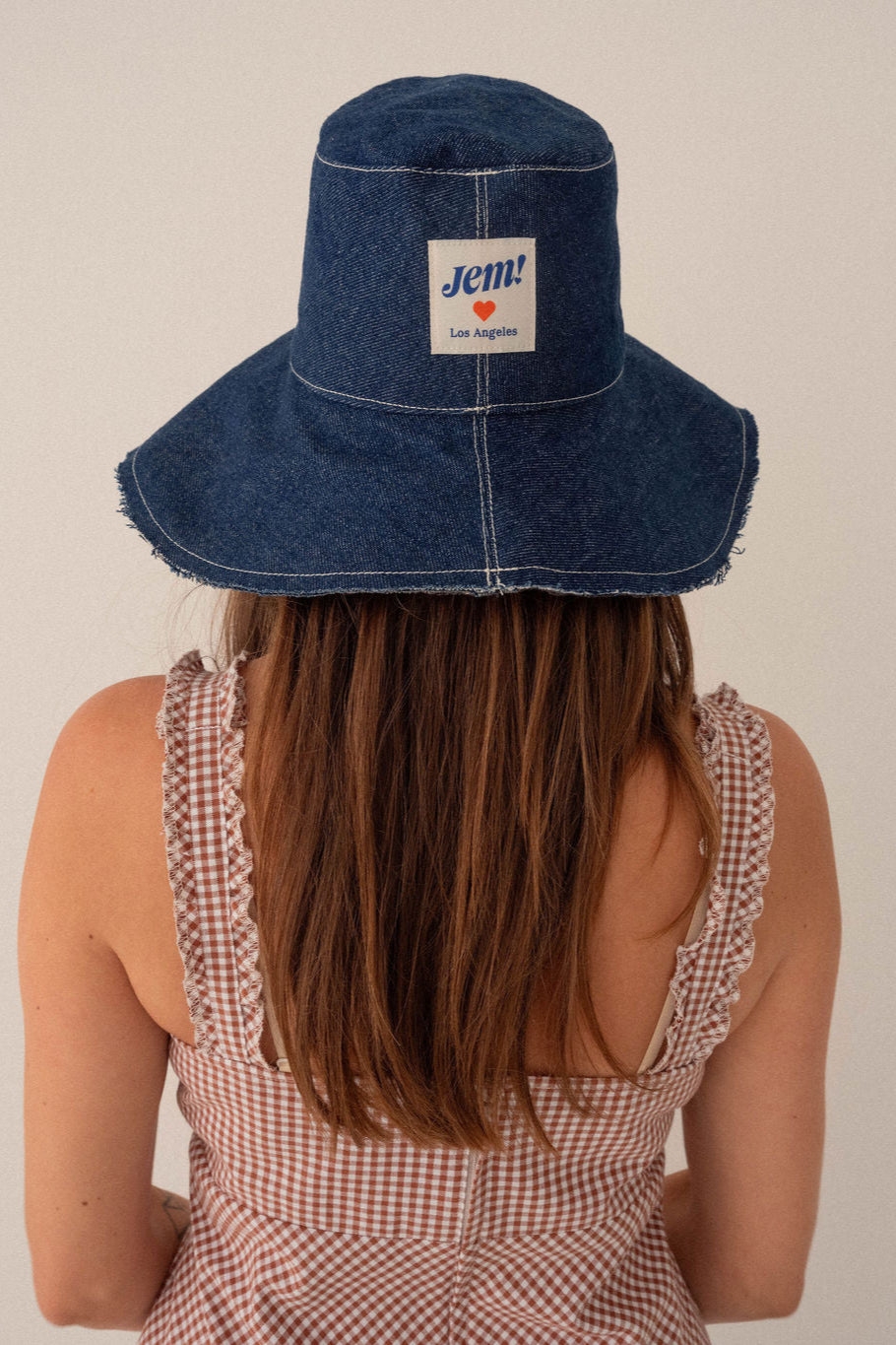 Patchwork Denim Hat – Jemma Clare Swatek