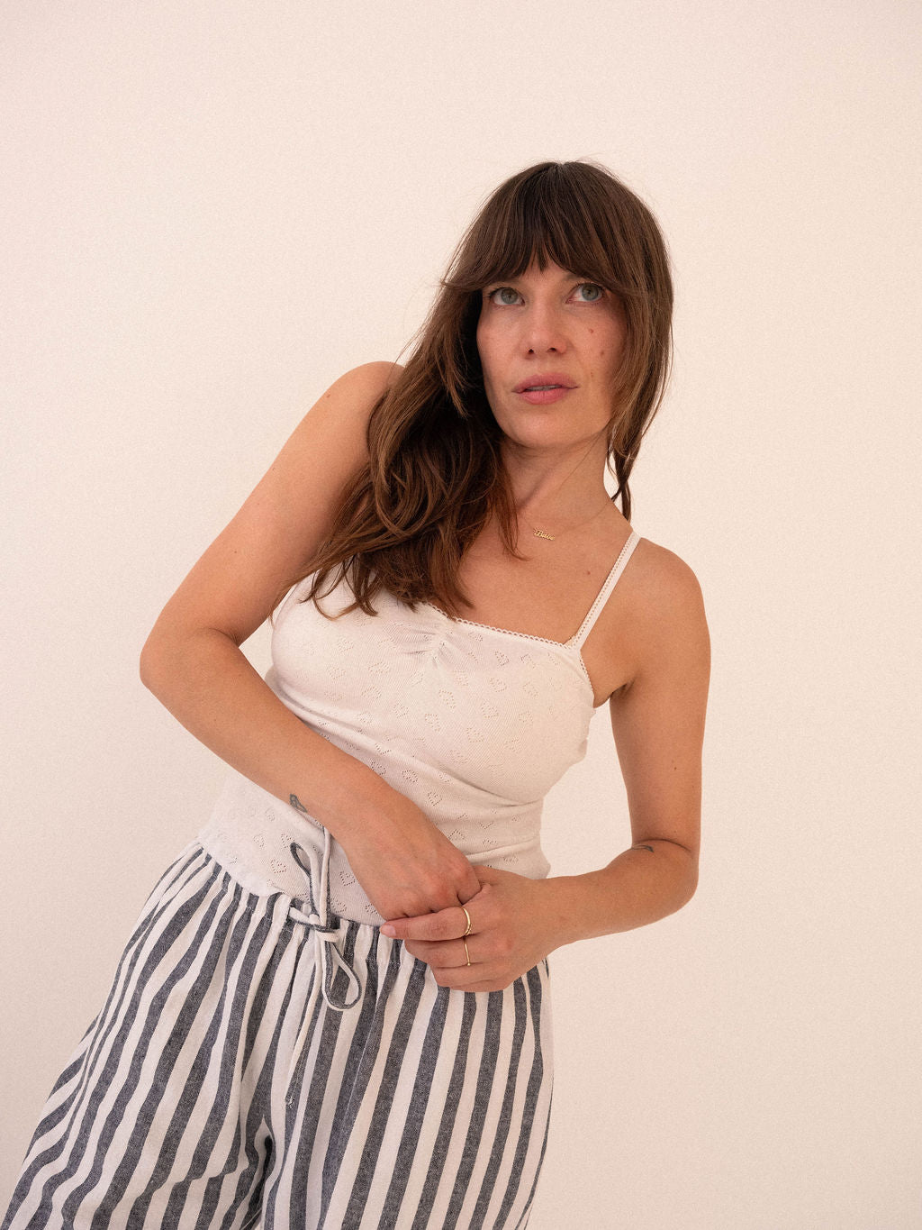 Perfect Summer Pointelle Tank