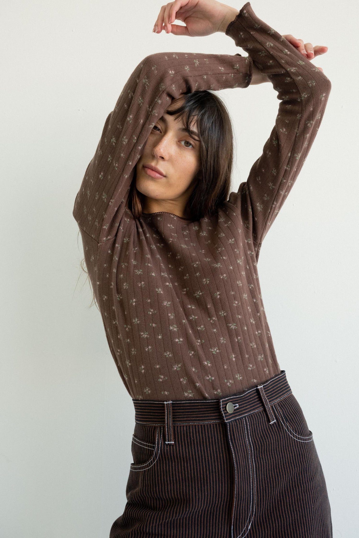 Pointelle Rosie Tee