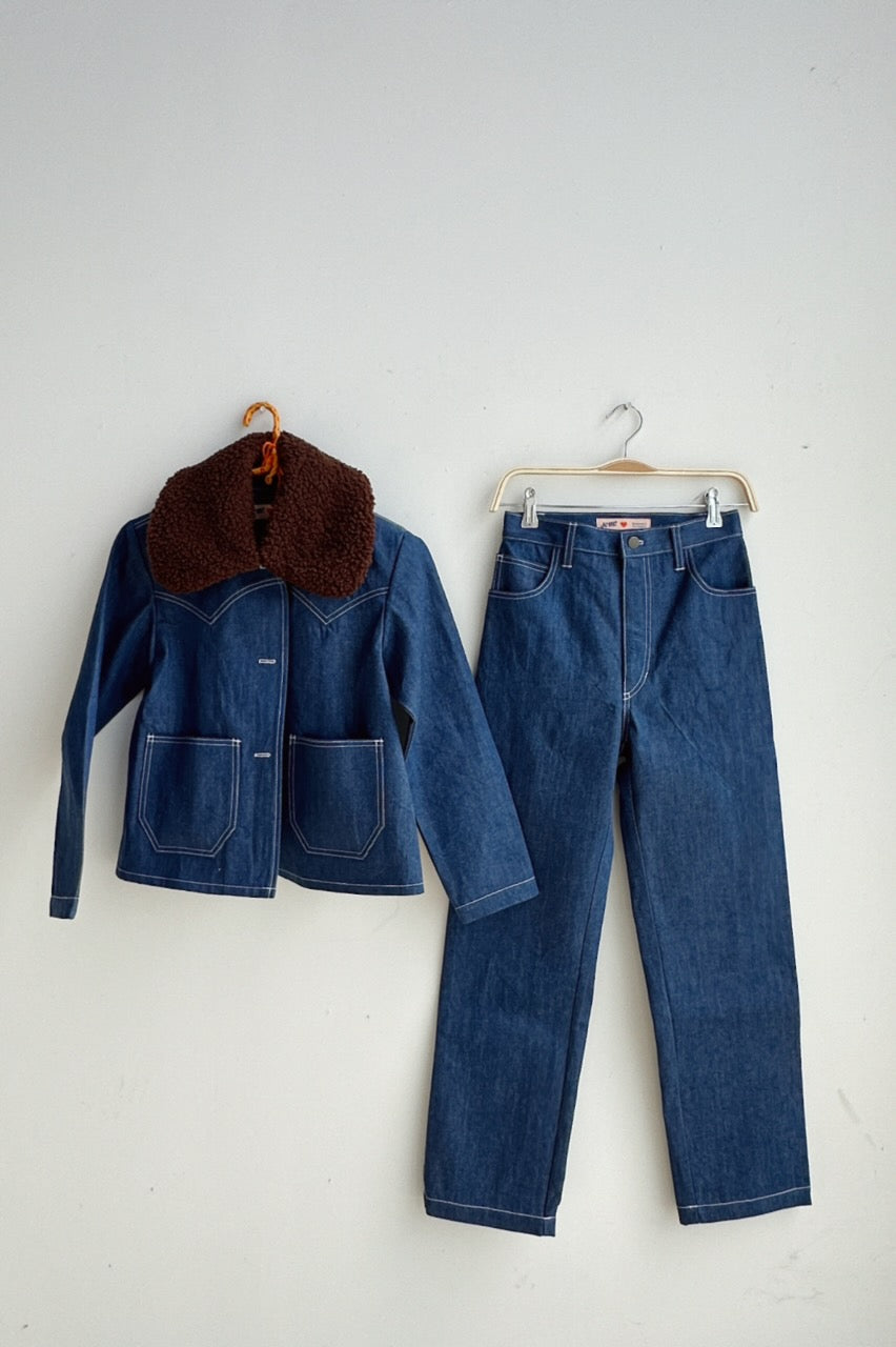PRE-ORDER OG Ranch Jacket (Removable sherpa collar)