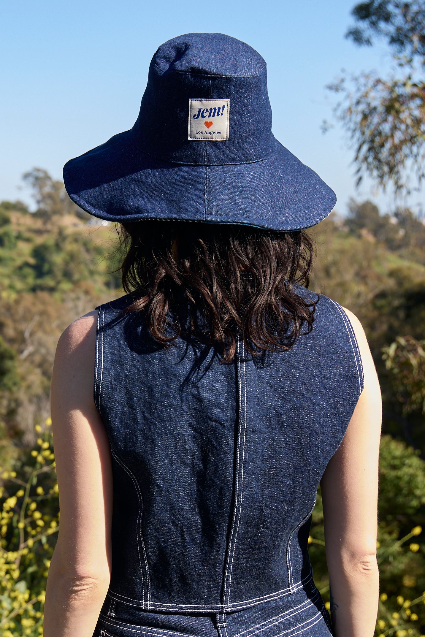 Denim Jem Hat
