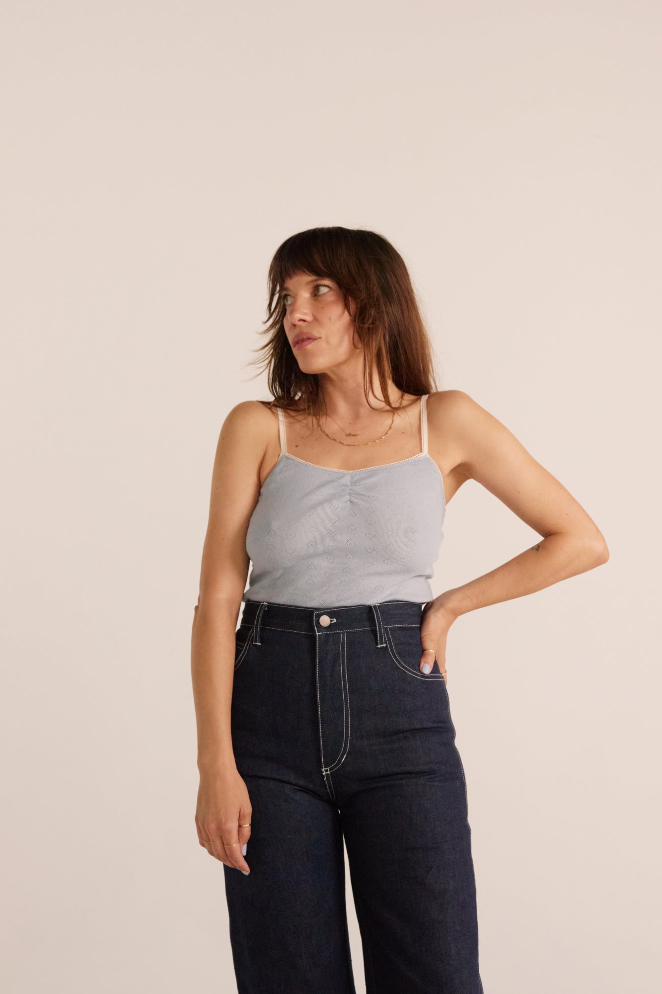 Perfect Summer Pointelle Tank