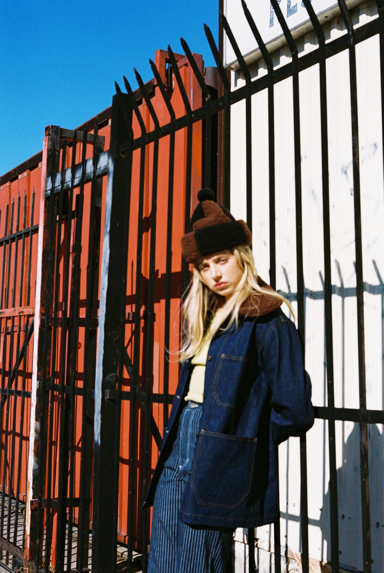 Sherpa beanie- 2tone