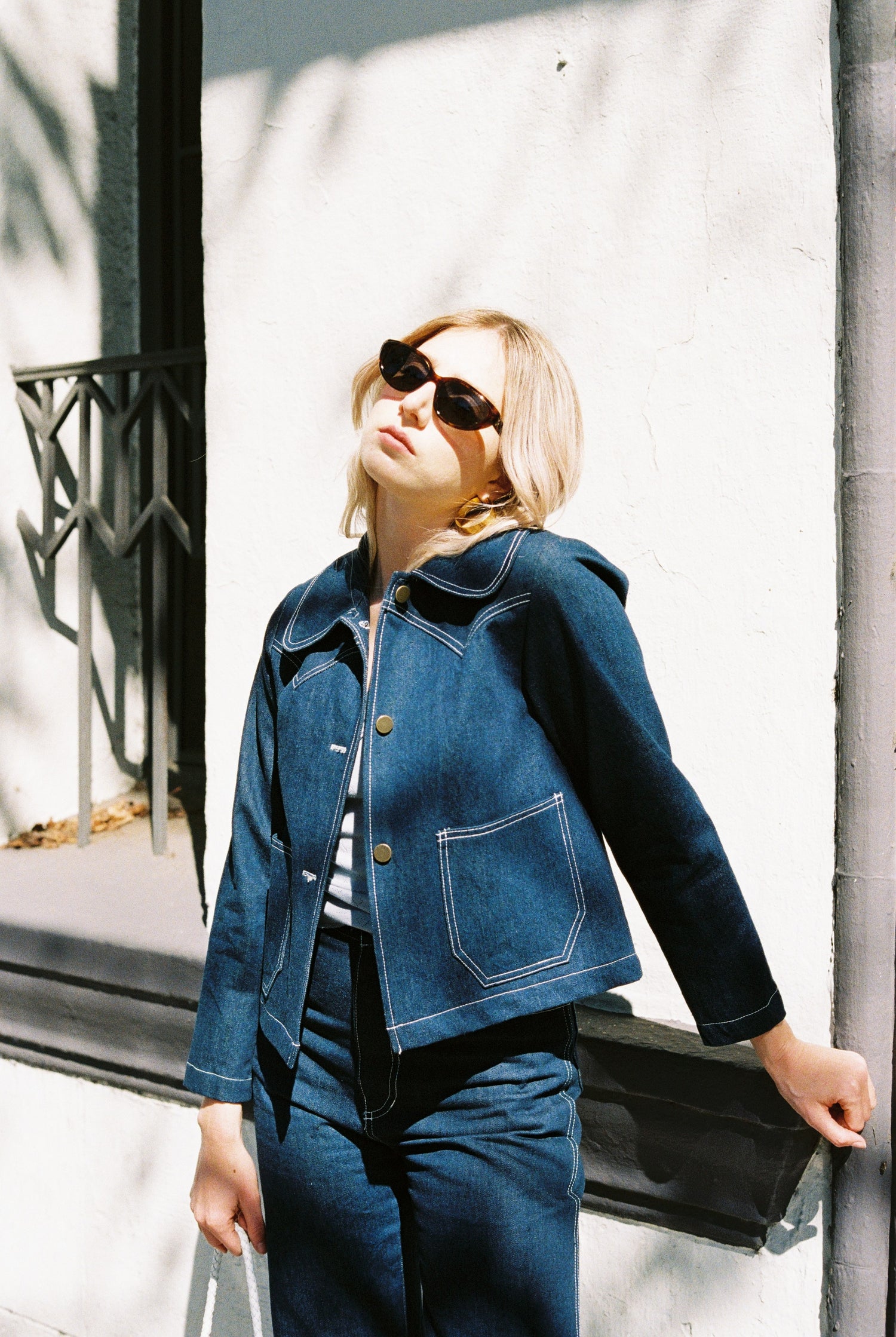 Shrunken Ranch Jacket - Dark Indigo (New removable sherpa collar)