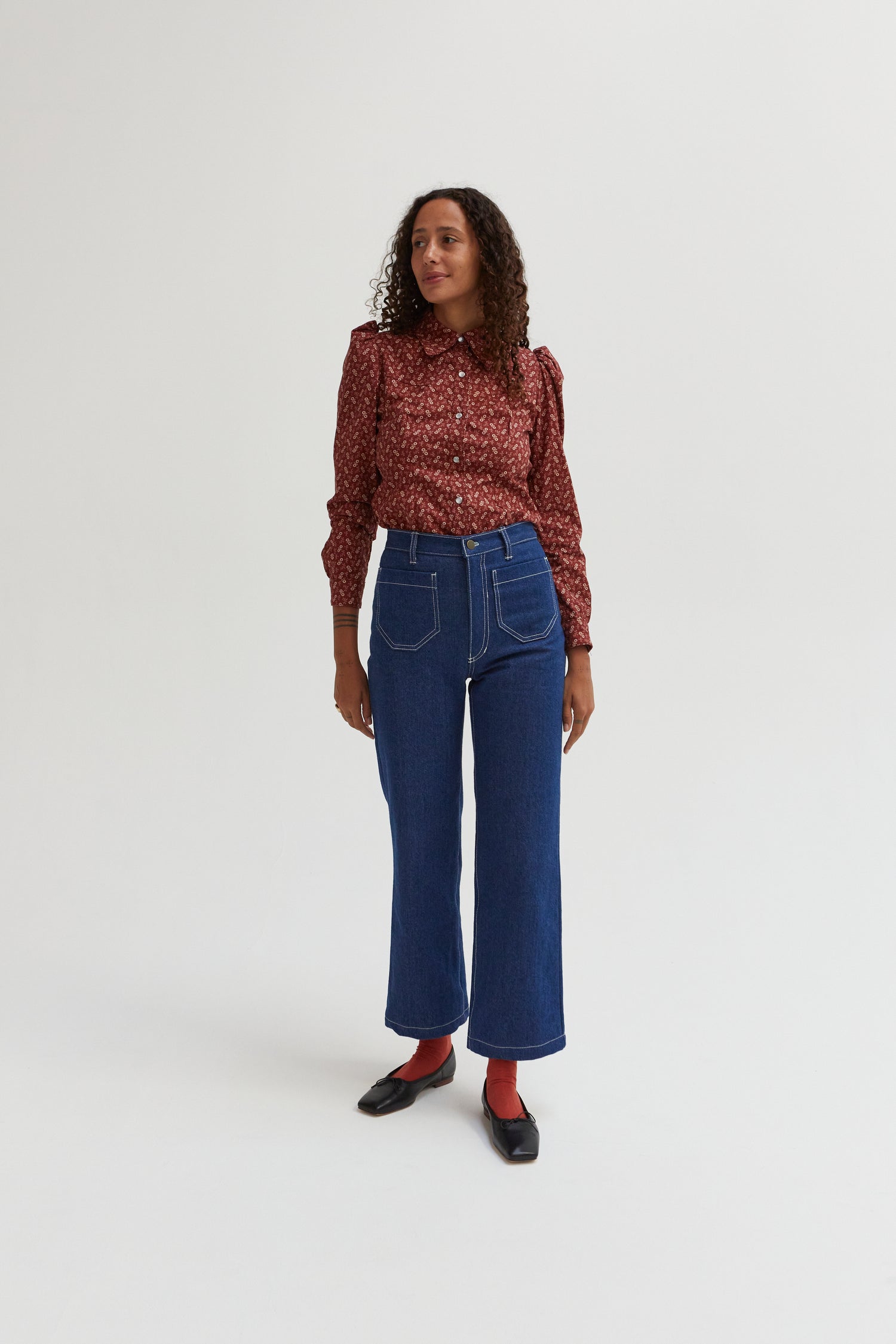 The Ingrid Jean -Indigo