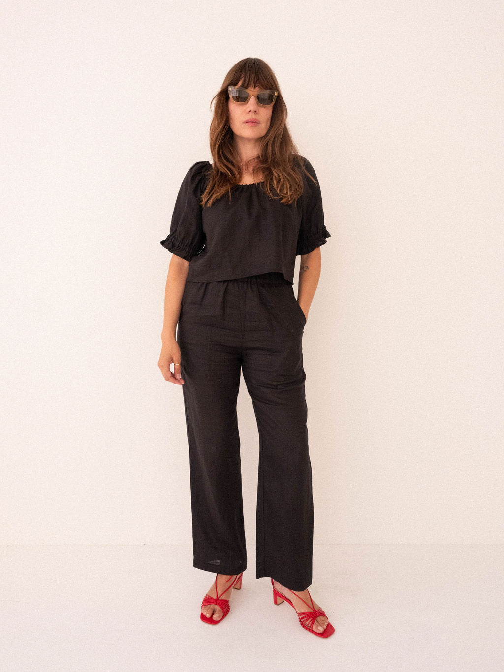 Shop Leisure Pant Watermelon Gingham Online I Lykke Wullf – Jemma