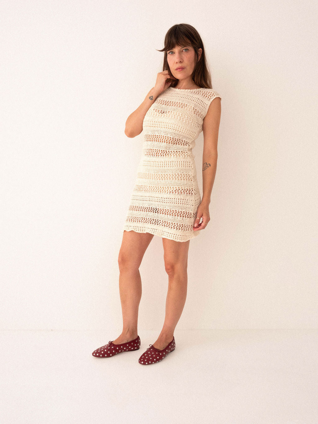 Carli Crochet Dress MTO