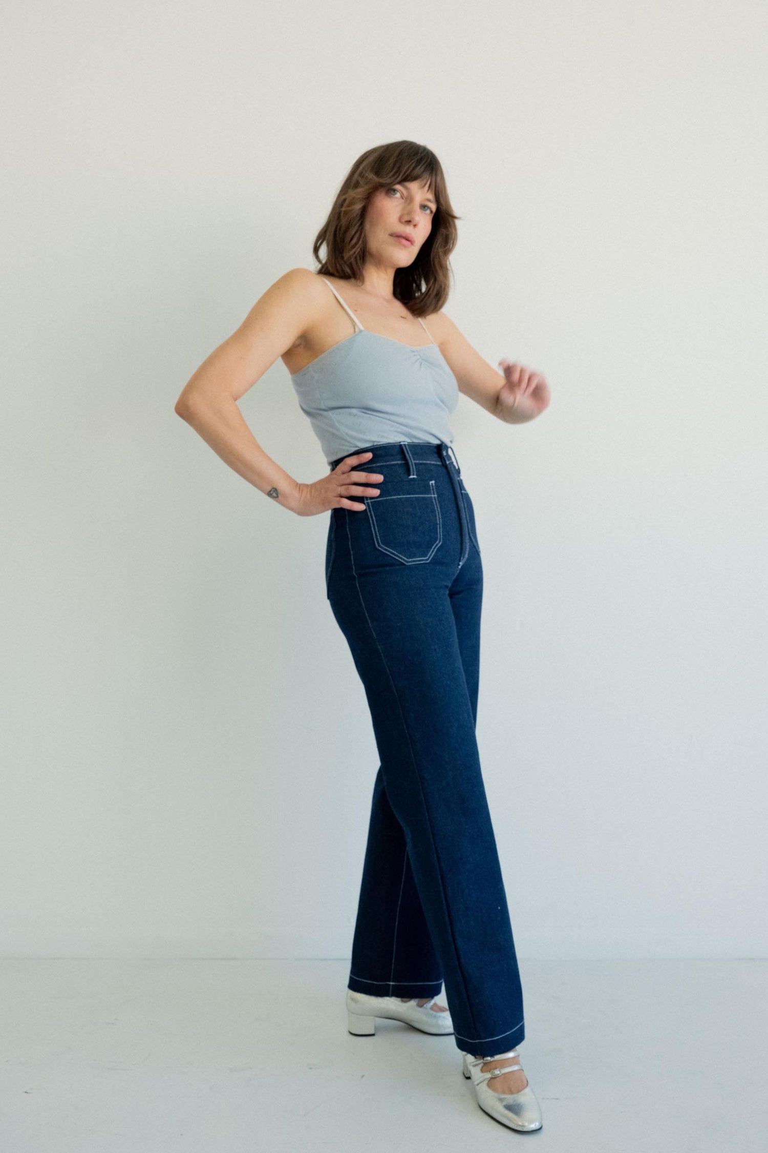 The Ingrid Jean -Indigo