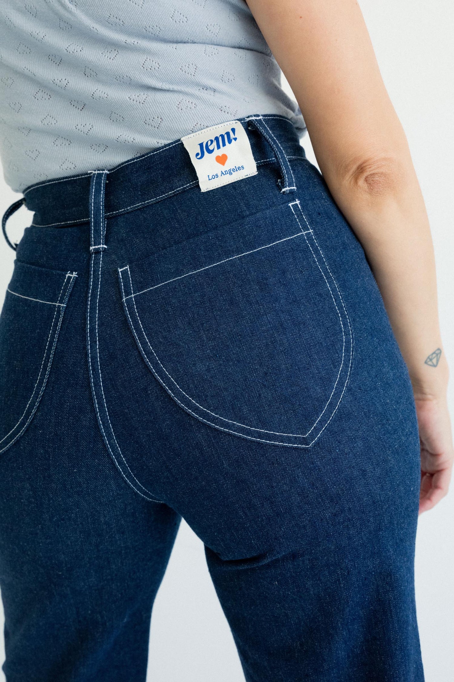 The Ingrid Jean -Indigo