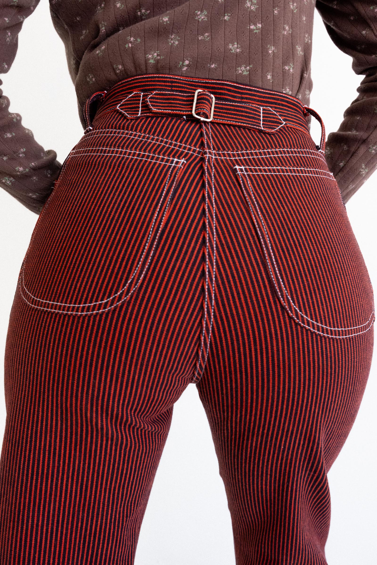 River Jean - Red Railroad Stripe – Jemma Clare Swatek