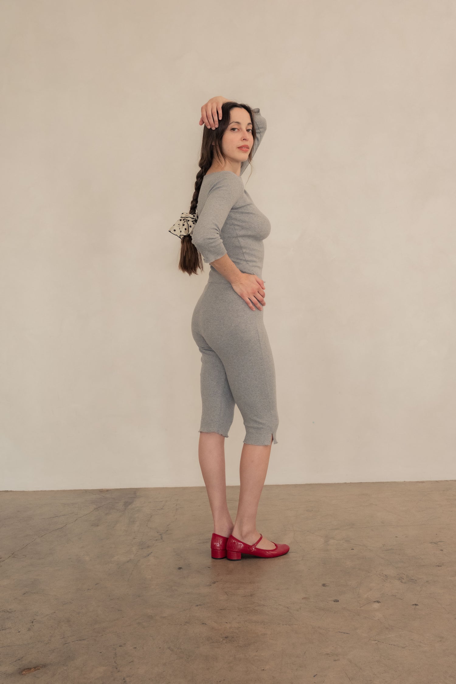 Studio Capri Pant - Pointelle