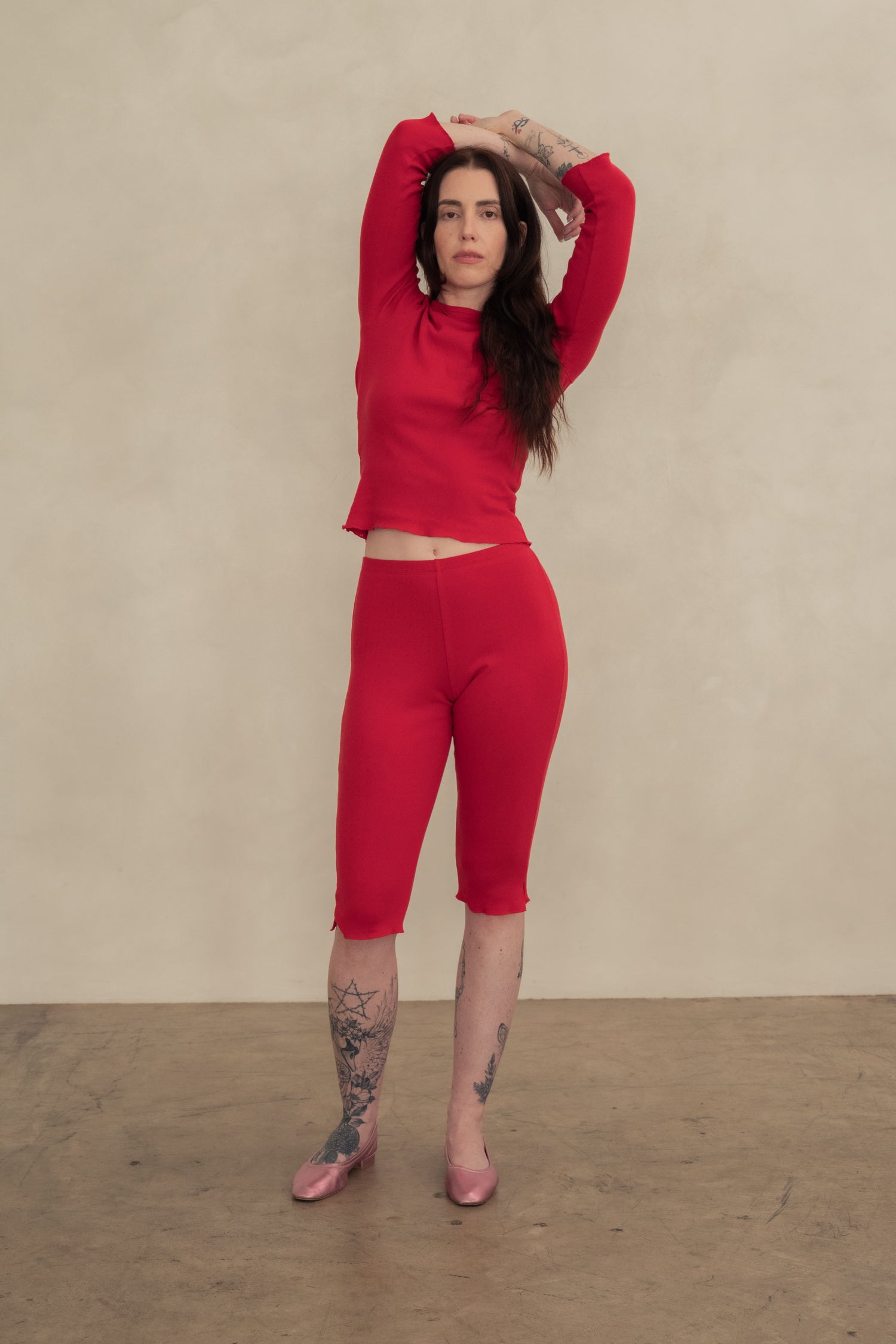 Studio Capri Pant - Pointelle