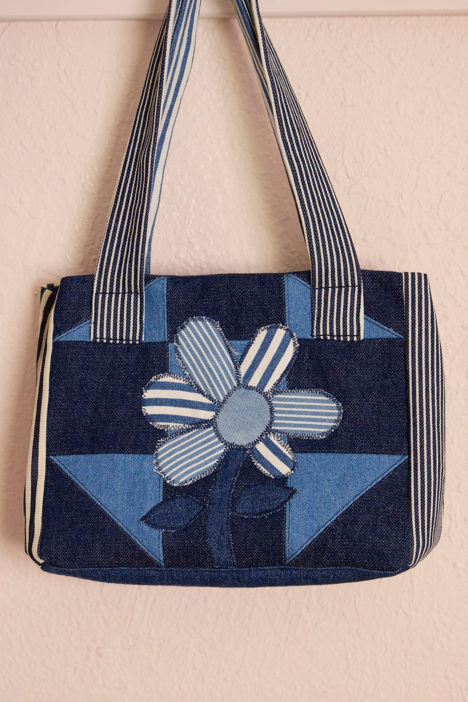 Patchwork Denim Pam Bag