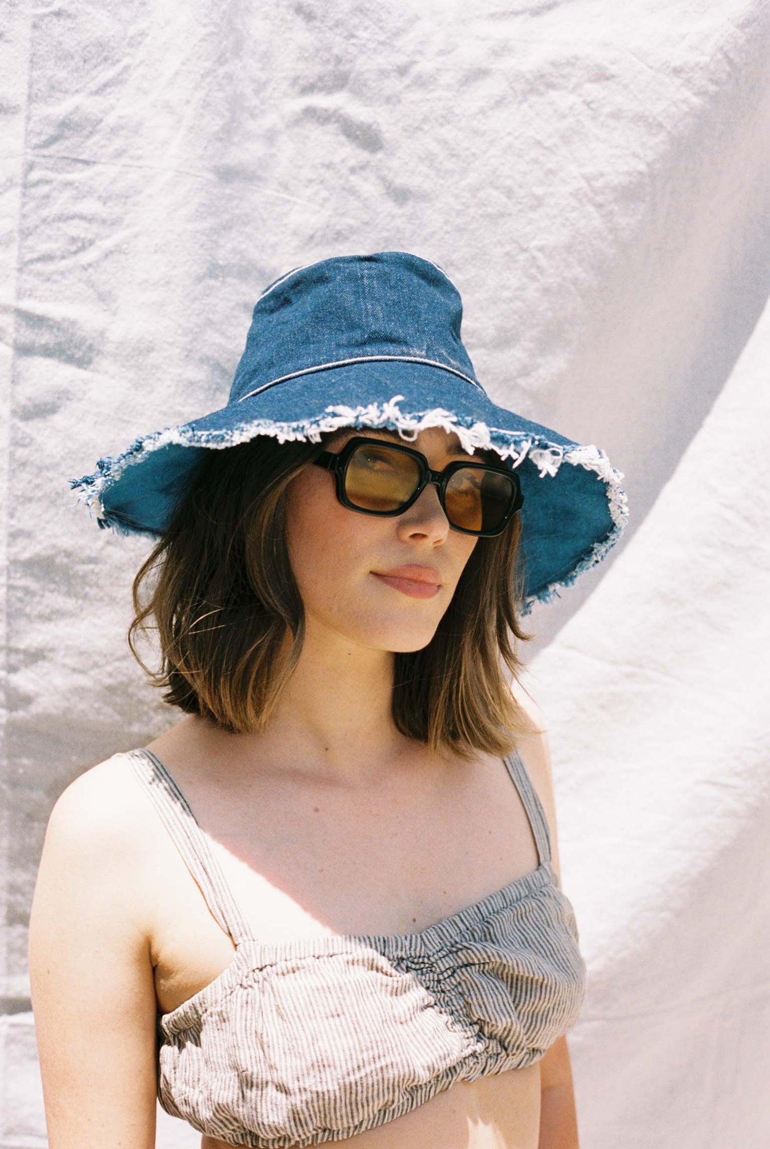 Denim Jem Hat