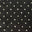 black polka dot linen;